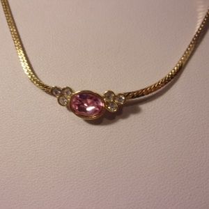 Avon Jewelry - Avon Pink Gold Tone Necklace 19" L Avon Jewelry - Avon Pink Gold Tone Necklace 19" L